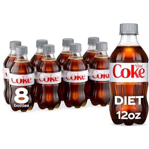 Diet Coke Diet Soda, 12 fl oz Bottles, 8 Pack