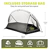 Forceatt Tent, 1/2 Person Two Doors Camping Tent, Ultralight Waterproof 2 Man Tent,Quick To Set Up,Portable,for Camping,Motorcycle Travel, Backpacking