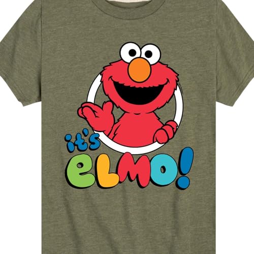 Sesame Street - Its Elmo - Toddler and Youth Short Sleeve Graphic T-Shirt3