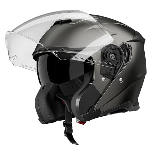 AP-836 Open Face Motorcycle Helmet DOT Certified