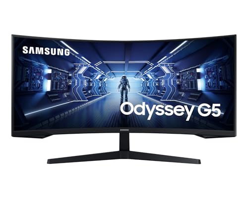 Samsung Lc34G55Twwpxen LC34G55TWWPXEN Monitor, Czarny, 34"