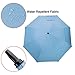 G4Free 62 Inch Automatic Open Golf Umbrella Extra Large Oversize Double Canopy Vented Windproof Waterproof Stick Umbrellas(Sky Blue)