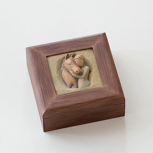 Willow Tree Quiet Strength Memory Box, Natural, 4.75 Inch - Image 2