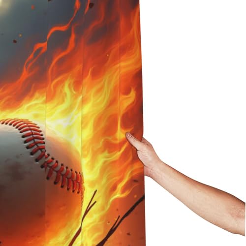 Rideau de douche lavable en machine pour baignoire 183cm