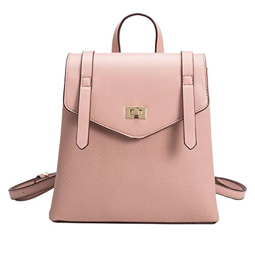 Melie Bianco Maxine Vegan Leather Small Day Backpack (Blush Pink)