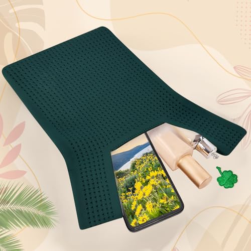 Image of Small Crochet Knit Tote Wrist Bag, Portable Knot Sleeve Handle Bag Cute Wristlet Pouch Purse for Women