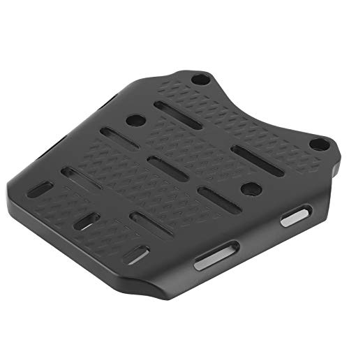 Support arrière moto haute résistance en aluminium anodisé noir