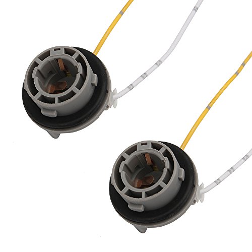 SENZEAL 2 uds 1156 portalámparas de luz BAU15S Auto SMD adaptador de enchufe de luz 150 grados Cover