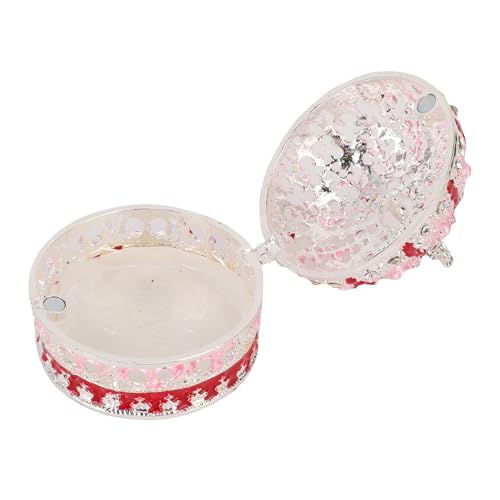 Boîte à bijoux couronne émaillée : ne perdez plus vos petits trésors grâce à ce rangement