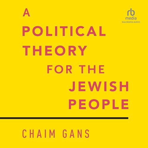 A Political Theory for the Jewish People by Chaim Gans episode artwork