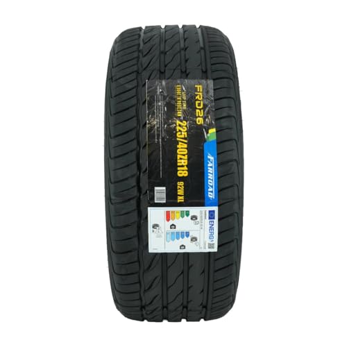 225/40ZR18 FARROAD FRD26 92W XL High Performance Tyre - Exceptional Dry & Wet Grip - 2254018 (1)