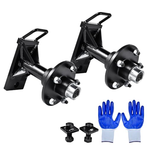 Shipping Container Wheel Kit 2-Pack 5-Lug 5x5.5, 8800 lbs