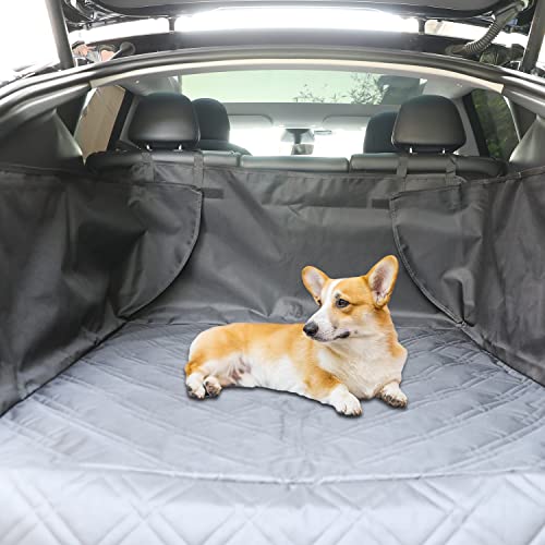 Model Y Rear Trunk Cargo Liner Pet Mat Dogs Rear Seat Cover Protector All-Weather Waterproof Compatible with Tesla Model Y Accessories 2019-2025 by ROCCS - Used condition - US$37.71