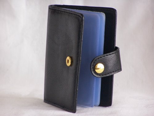 Preisvergleich Produktbild Kartenetui Kreditkartenetui Visitenkartenetui für 23 Karten Schwarz