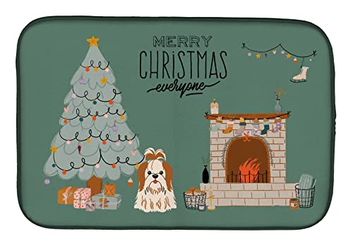 Tapis de séchage absorbant Shih Tzu Caroline's Treasures en polyester durable - 2