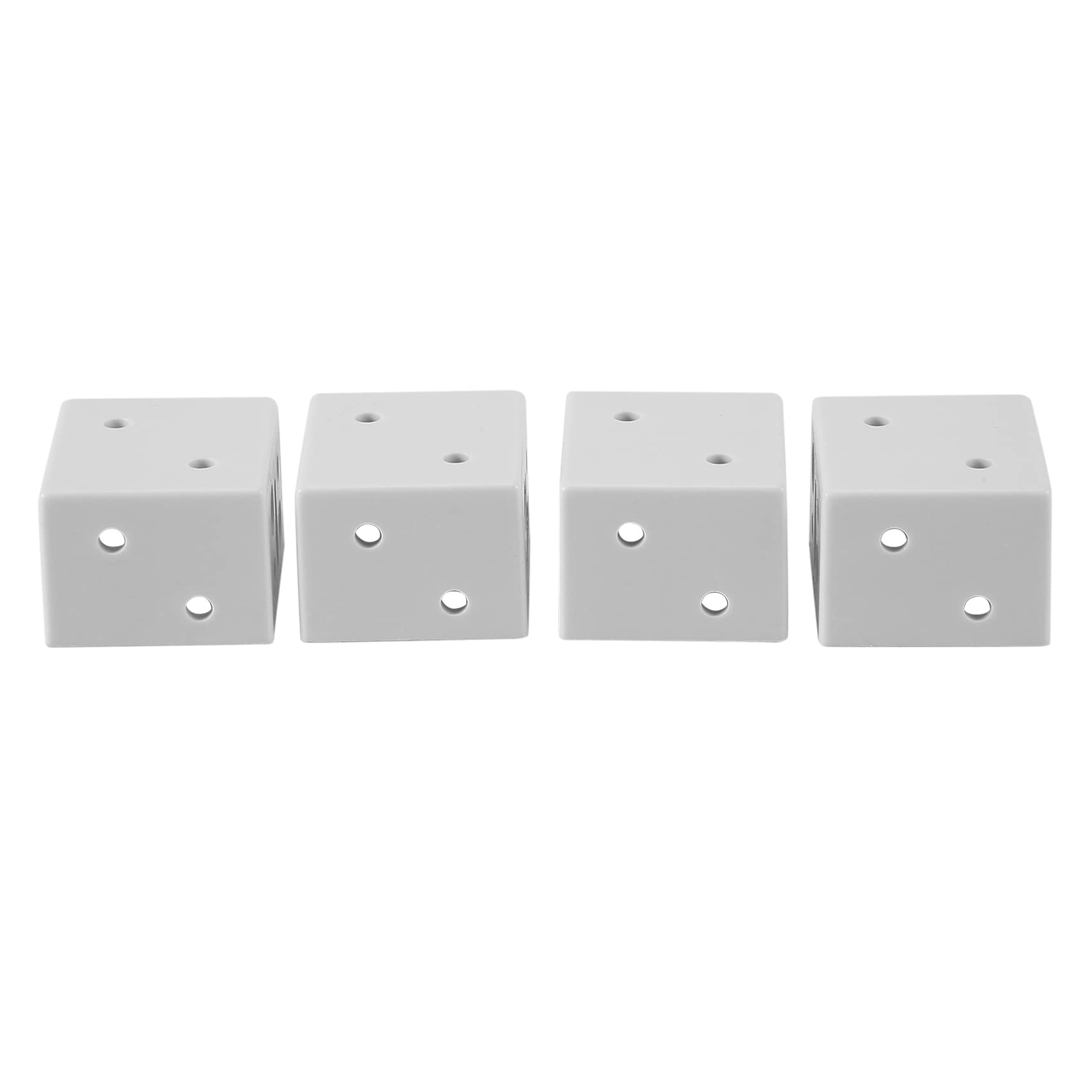 Donaasoal White 1 Inch Blind Brackets Profile Box Mounting Bracket Window Blinds Headrail Bracket