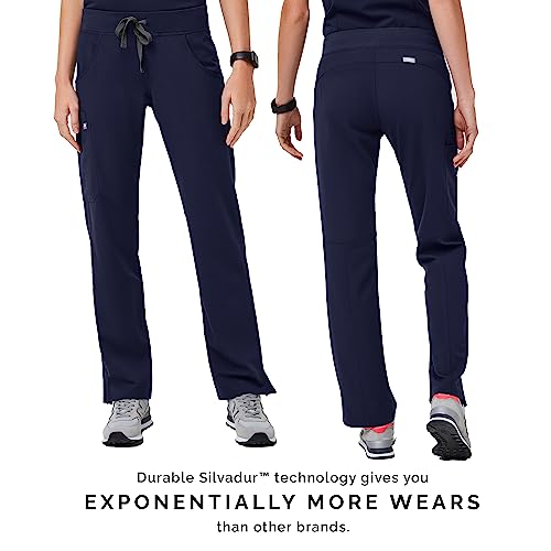 FIGS Kade Cargo Scrub Pants for Women — Classic Fit, Straight Leg, 4 Pockets, Yoga Waistband, Anti-Wrinkle4