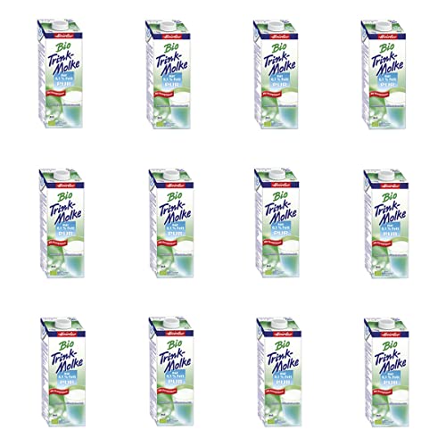 Heirler - Trinkmolke pur 0,1% Fett bio - 1 kg - 12er Pack Cover