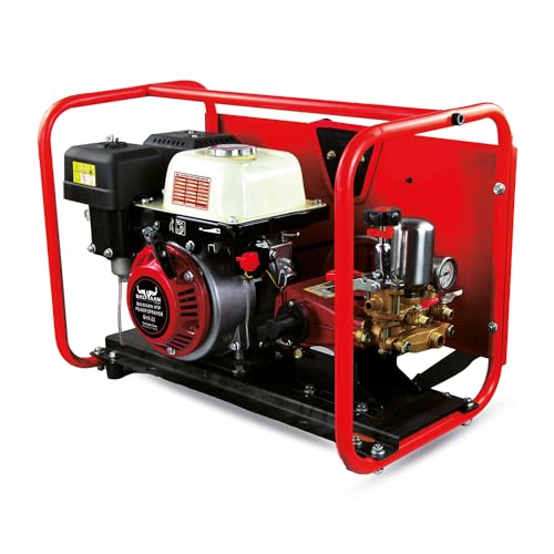 Balwaan Krishi HTP Power Sprayer with 80cc 4-Stroke Engine | BHX-22 | High Pressure Fuel Operated Agricultural Sprayer for Farming & Irrigation | 50m 