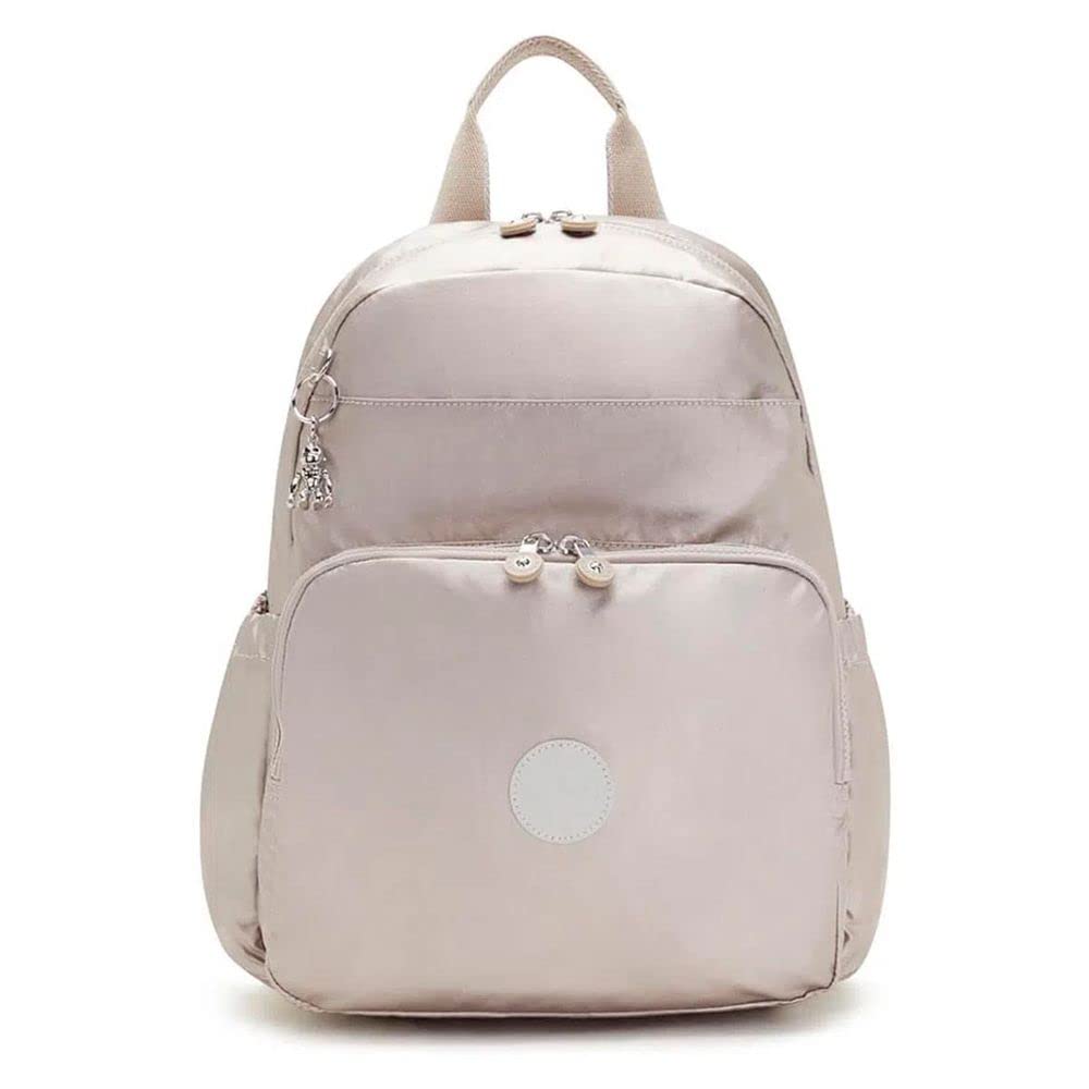 Kipling Maisie Mochila para bebé, Metallic Glow (Plata)