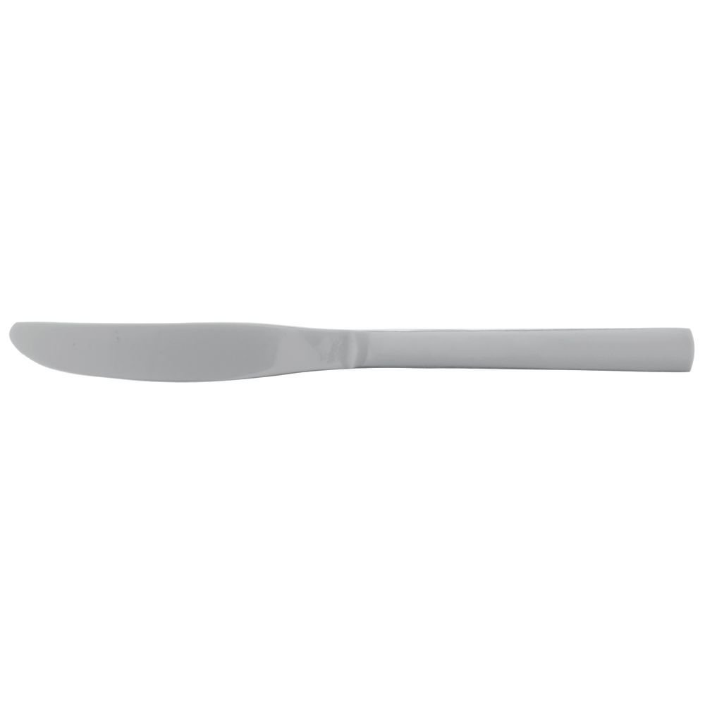 Dinner Knife Windsor Pattern 18/0 Stainless Steel - Box of by HUBERT – Stainless Steel, Silver, Pack of 12, Model WI-08-HB