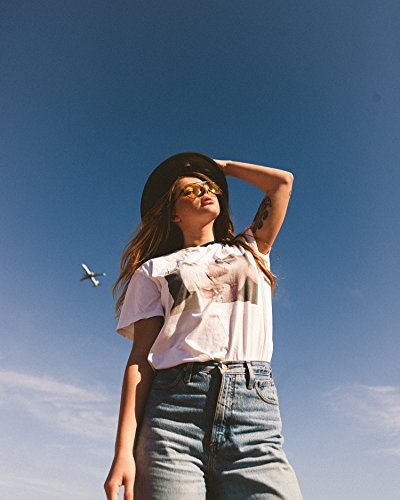 Image of The Fresh Classic Aviator Frame Light Color Lens XL Oversized Sunglasses Gift Box