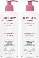 Topicrem - Ultra Hydratant Lait Corps - Hydrate 48h, Relipide, Protège la Peau - Texture Onctueuse, Odeur Délicate -...