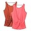Dusty Orange/Neon Pink