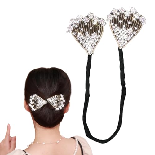 Lazy Hair Curler Bun Maker - Maker Haarknoten Haarwickler Lazy Haarwickler Mode Haar Bun penteado HaarStyling Zubehör für Frauen 0528