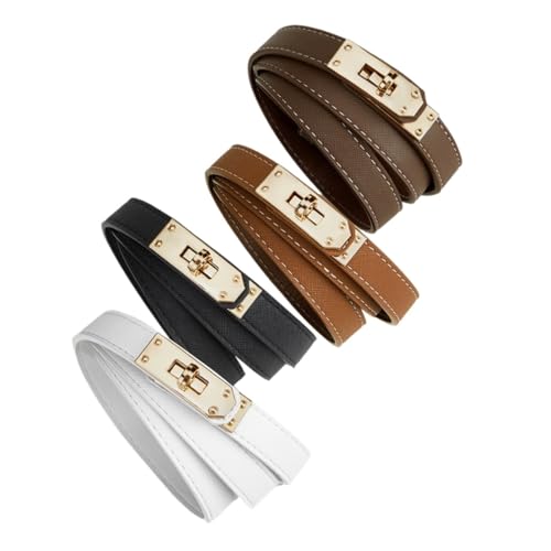 Belts For Women Fashion Reliable Designer Belts For Women Leather White Thin Corset Belt Brown Dress Wayband2