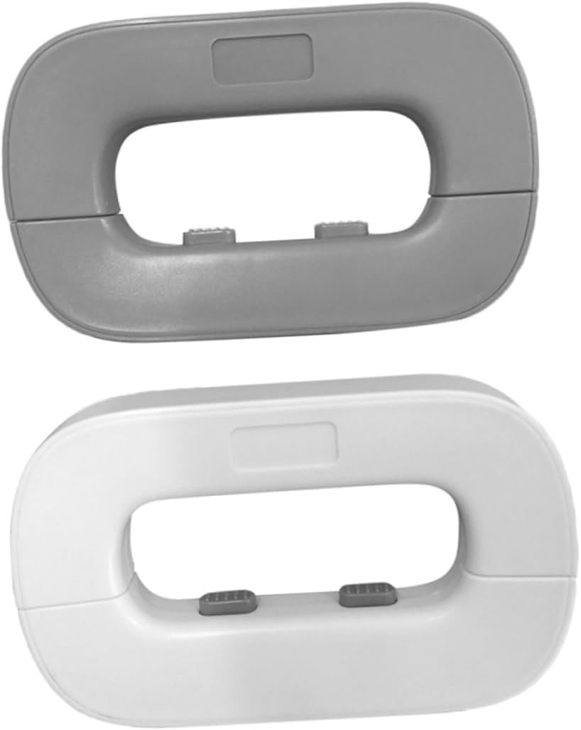 1Set Cabinet Door and Refrigerator Safety Locks for Childproofing Durable Material Easy Installation Double Button Design Prevents and Pets From Accessing Restricted