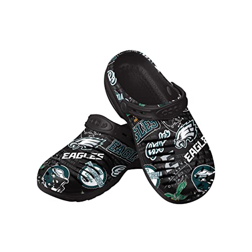 Image of FOCO Arizona Cardinals NFL Mens Historic Print Clog with Strap