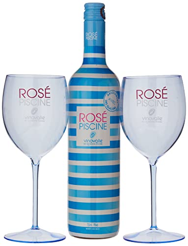 Kit Rose Piscine Cristal Blue wine to you Négrette, 750 ml