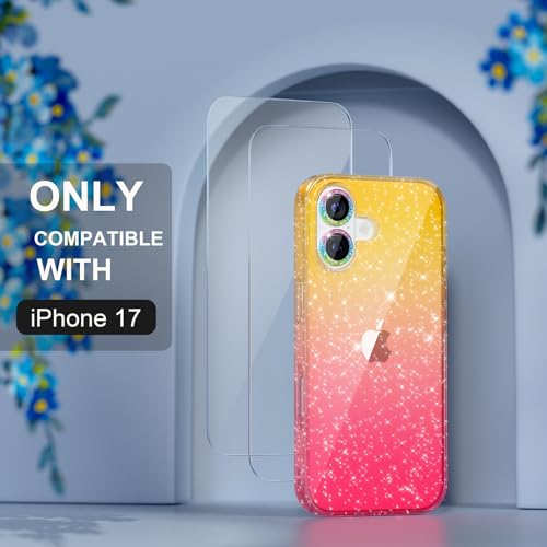 Coque transparente iPhone 17 Choiche avec cristaux diamants pour objectifs - 2