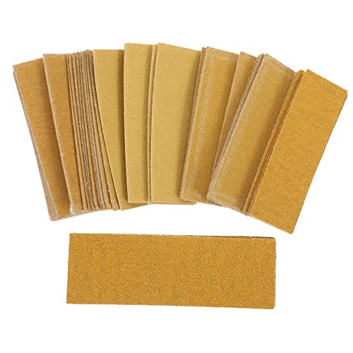 HOMSFOU 1set Wet Sandpaper Assortment Kit Grits for DIY and Detail Sanding Compact and Lightweight Sanding Tools for More 60sheets