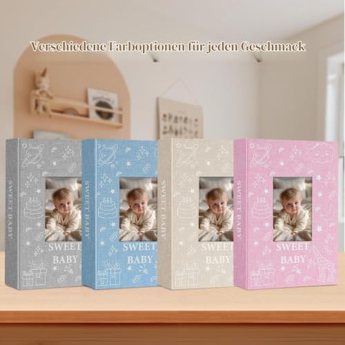 EARLY MINDS Baby-Fotoalbum 10x15 300 Taschen Einsteck-Erinnerungsbuch – Ansicht 7