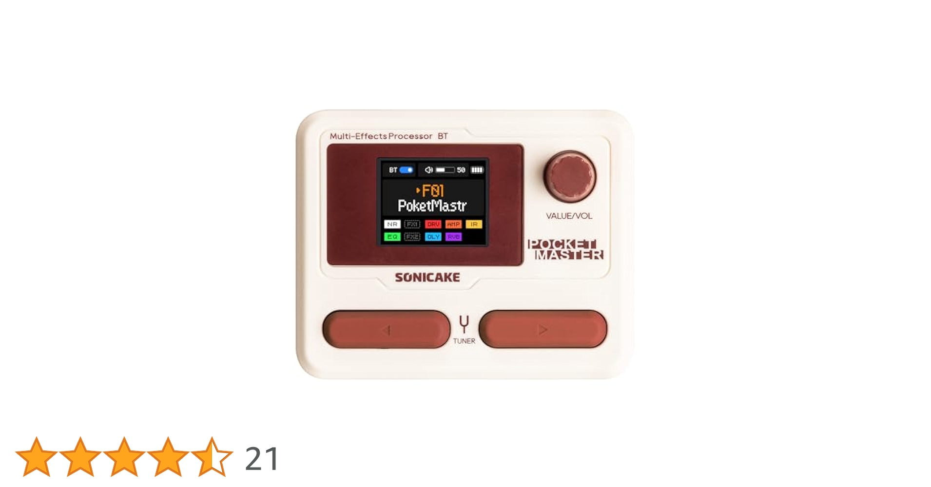 Sonicake Pocket Master ほぼ新品 Amazon.com: SONICAKE Pocket Master-Multi Effects Guitar