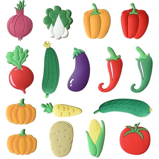 TYXHXTF 16 imanes para nevera, calcomanía para refrigerador, decoración de imanes de tomates, bonito imán vegetal 3D, decoración de imán para nevera de cocina y hogar | Ya disponible en tu tienda friki favorita! En mundofriki.es! TYXHXTF 16 imanes para nevera, calcomanía para refrigerador, decoración de imanes de tomates, bonito imán vegetal 3D, decoración de imán para nevera de cocina y hogar | Ya disponible en tu tienda friki favorita! En mundofriki.es!