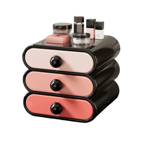 Zuroma ���ϕi���[�{�b�N�X �����o���� 3�i 4�i �I�ׂ� ���@�\ �ȃX�y�[�X ���C�N���[ �f�X�N���� �����[ ��e�� �X�L���P�A �R�X���{�b�N�X ���� ���_�� �u���b�N �s���N ABS PET �ϋv�� ���C�N�I�[�K�i�C�U�[ (�O�w�i��?�i���[�j