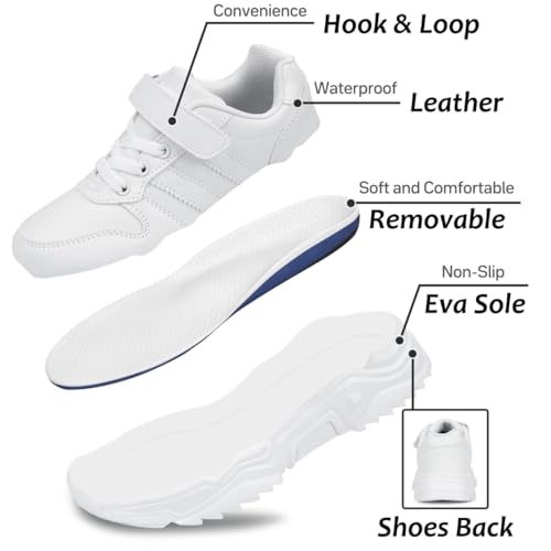 unisex-child white boys girls shoes antiskid tennis sneakers outdoor casual kids shoes running sneakerstoddlerlittle kidbig kid