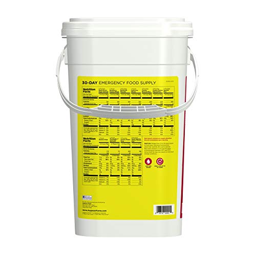 Augason Farms Deluxe 30-Day Emergency Food Supply, 200 Servings, Package/Color may vary