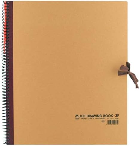 Holbein Spiral Sketch Book 10.5X8.5 Brown