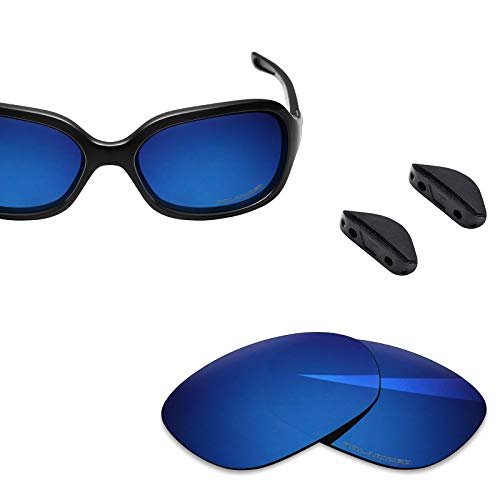 Image of BLAZERBUCK Polarized Replacement Lenses & Nose Pad for Oakley Pulse OO9198 Sunglasses