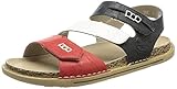 sandalias talla 42 marypaz Plantilla Tieffussbett Rieker V5470, Sandalias Mujer, Red, 42 EU