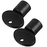 SHINEOFI 2pcs Roll Toilet Paper Dispenser Keys Plastic Replacement Commercial Paper Towel Dispenser Key for Restroom Fixtures and Janitorial Use