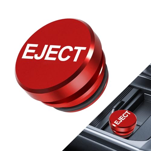 Image of Cigarette Lighter Plug Cover, Eject Button Car Cigarette Lighter, Standard 12 Volt Power Source Aluminum Dustproof Plug Universal Fits Most Vehicles