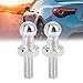 X AUTOHAUX 10mm M6 Car Gas Strut Ball Stud for Gas Spring Lift Support 2 Pcs