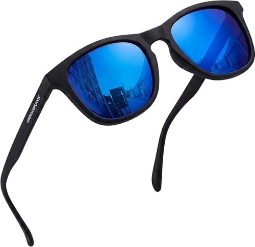 Image of grinderPUNCH Womens Polarized Sunglasses UV400 Protection Classic Retro Driving Sun Glasses Trendy Fashion Shades