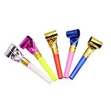 TOGEVAL 50pcs Kids Playsets Musical Kids Musical Cartoon Noisemaker Blowouts Party Favors Birthday P