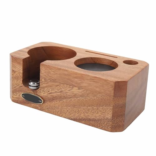 Station de bourrage de café multifonctionnelle support bois de tassage - 5